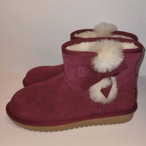 New Koolaburra by UGG Raspberry Mid Bow Boots